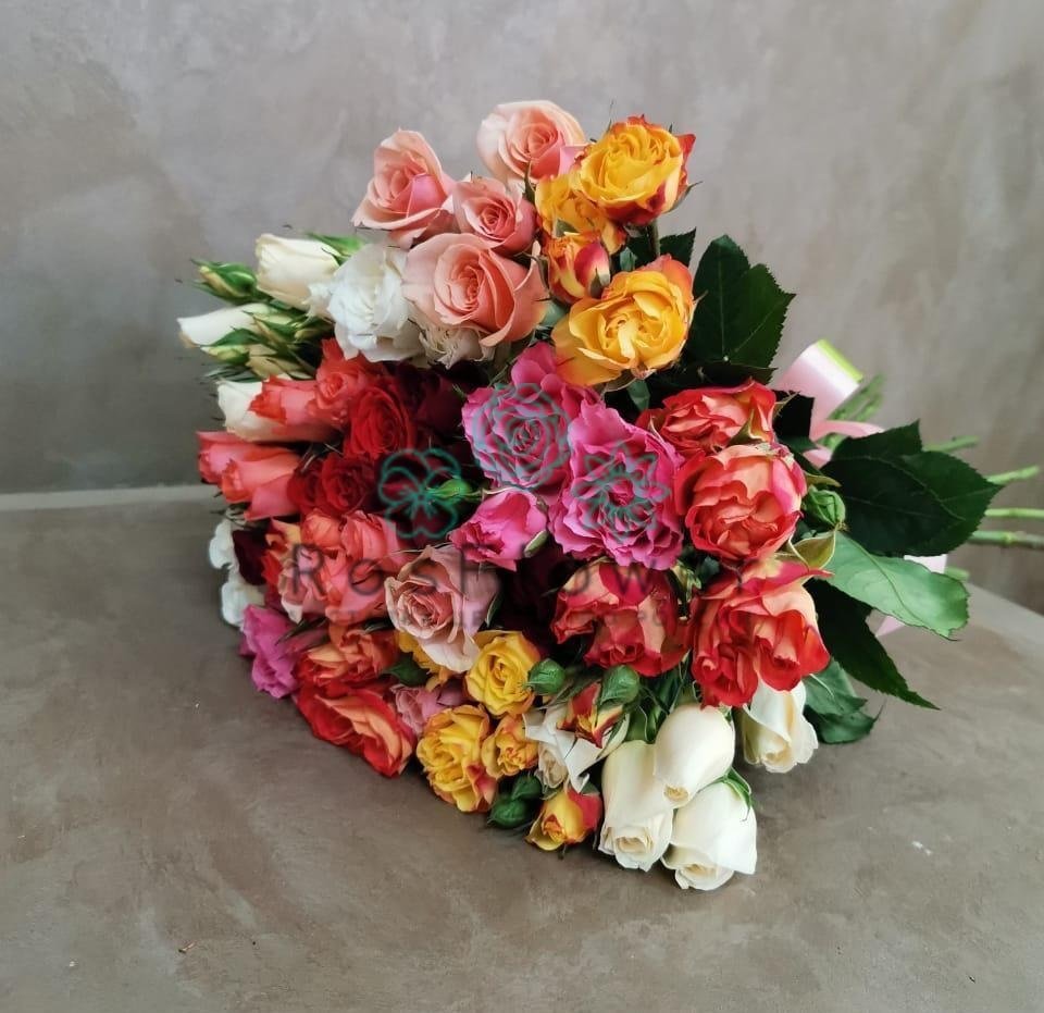 Букет цветов из: Розы в Вахтане