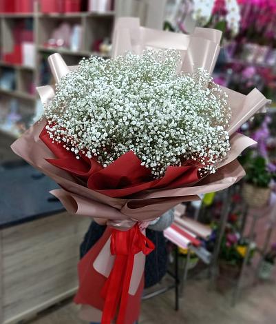 Букет цветов из: Гипсофила в Вахтане