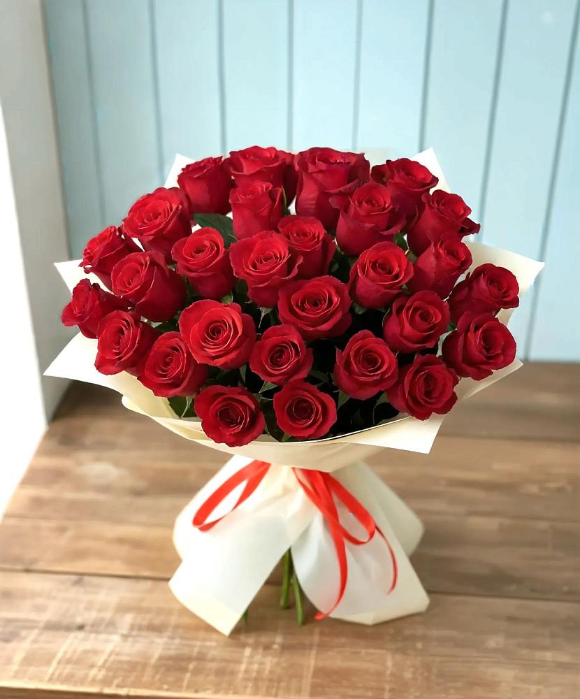 Букет 29 Красных роз в Вахтане