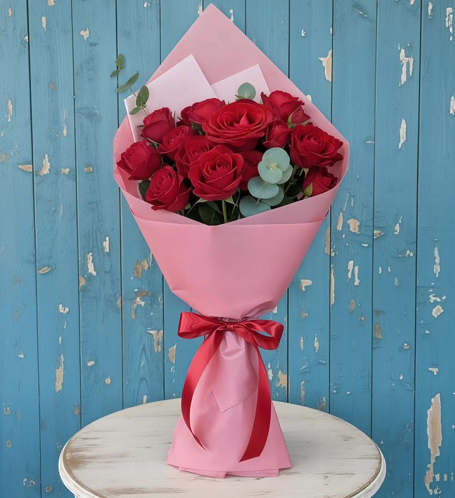 Букет цветов из: Розы в Вахтане