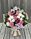 Букет цветов из: Альстромерии, Гвоздики, Розы и Хризантемы в Вахтане
