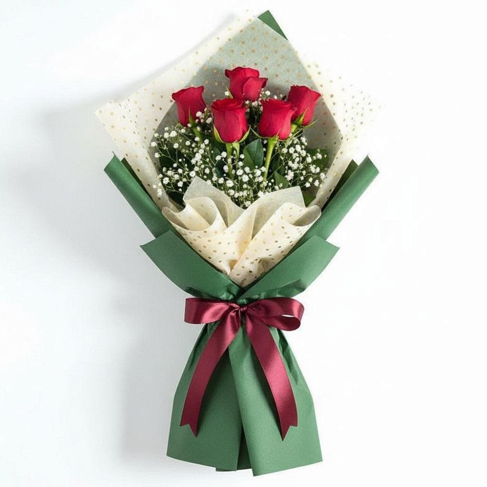 Букет цветов из: Розы в Вахтане