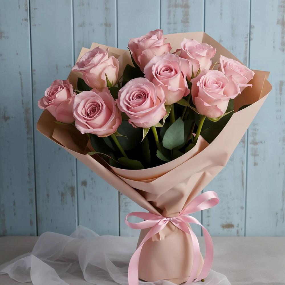 Букет цветов из: Розы в Вахтане