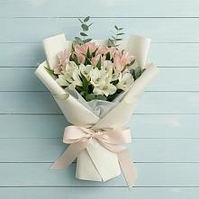 Букет цветов из:  Альстромерии в Вахтане