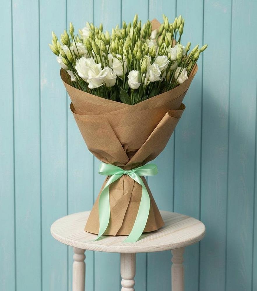 Букет цветов из: Лизиантусы в Вахтане