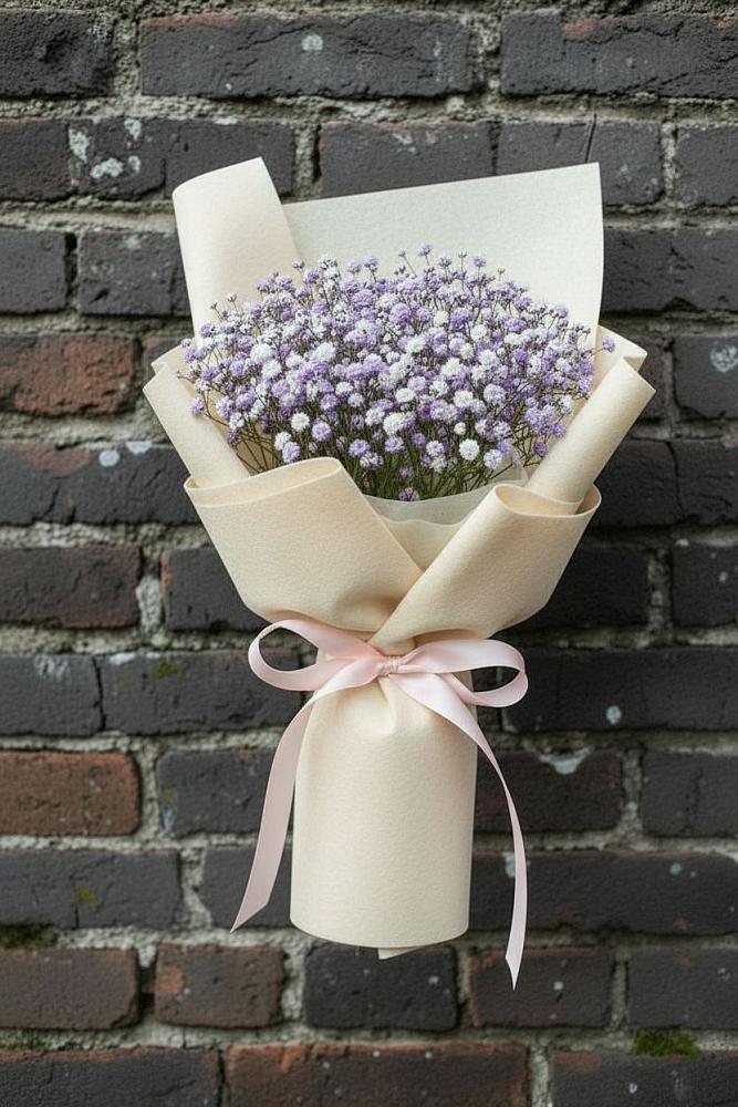 Букет цветов из: Гипсофила в Вахтане