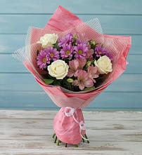 Букет цветов из:  Герберы в Вахтане