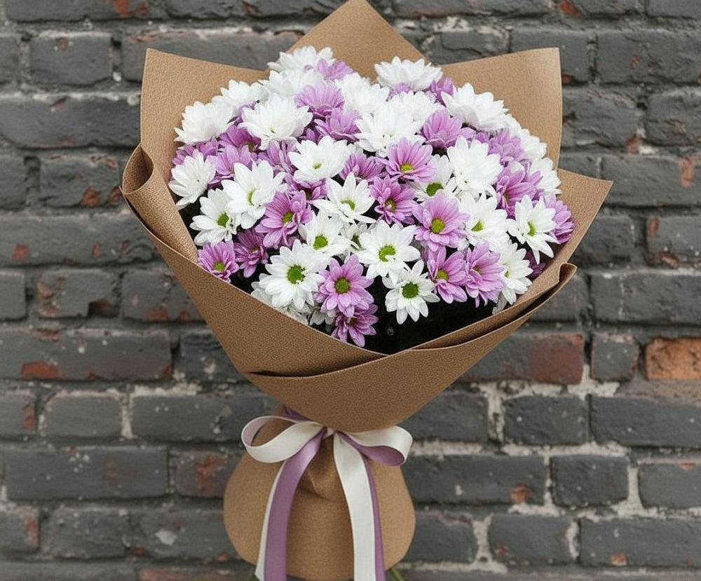 Букет цветов из: Хризантемы в Вахтане