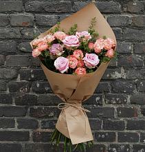 Букет цветов из:  Розы в Вахтане