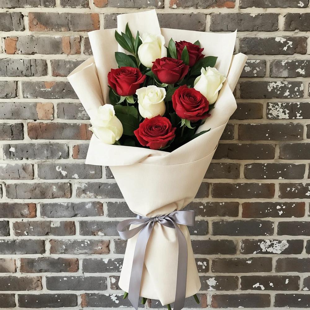 Букет цветов из: Розы в Вахтане