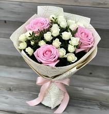 Букет цветов из:  Розы в Вахтане