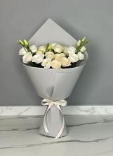 Букет цветов из:  Розы и Лизиантусы #REPLACE_PRED# Вахтане